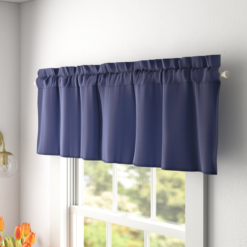 Wayfair Basics Solid Color 54'' Window Valance & Reviews Wayfair